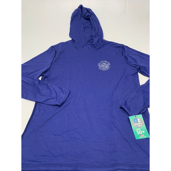 New Gypsy Life Surf Hoodie Lightweight Swim Blue L Men's A59